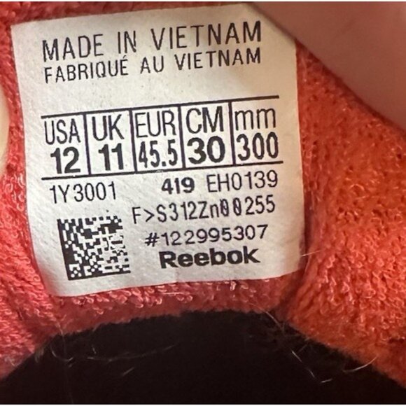 Reebok 94RE-1L Club C 85 Concept Sample 005 Red/Black Shoes Mens Size 12 EH0139 - Picture 10 of 10